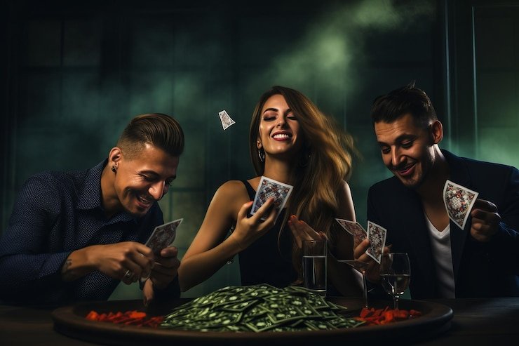 Meja Koprok sihoki gacor menampilkan pemain, kartu, dan saldo akun real-time